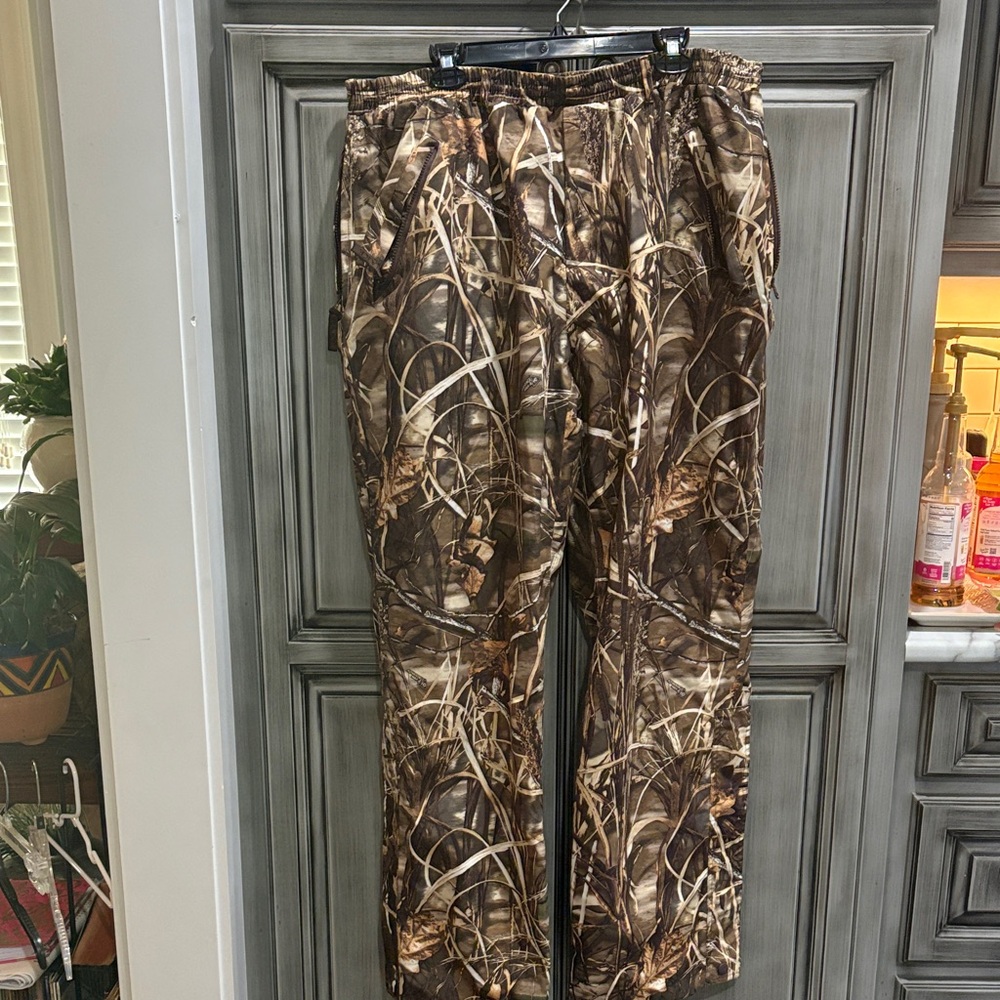 Drake Men's Brown Advantage Max4 Camo Cargo Pants